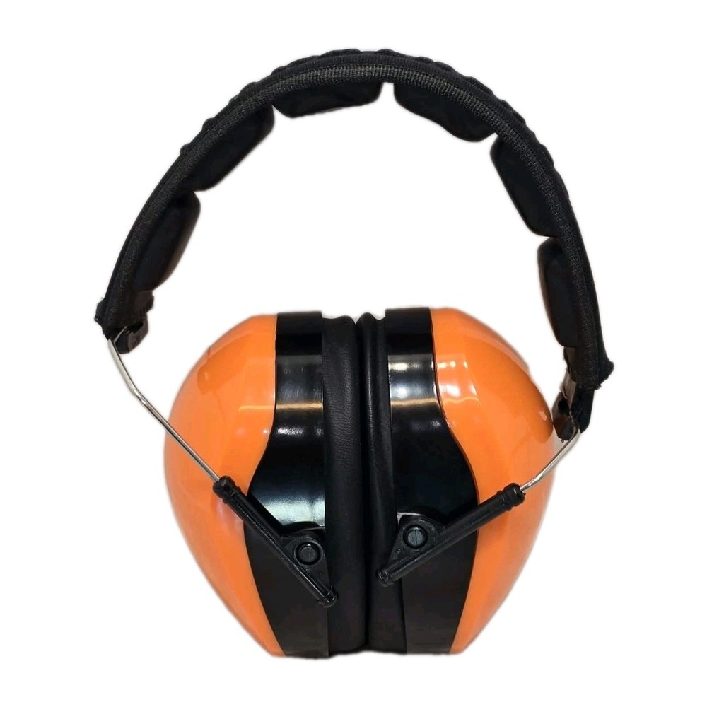 Walkers Hearing Protection Earmuffs EUC Orange‎ Black Shooting Safety 🎯🔊